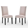 Patio Trasero Parcel Performance Velvet Dining Side Chairs - Pink PA2090017